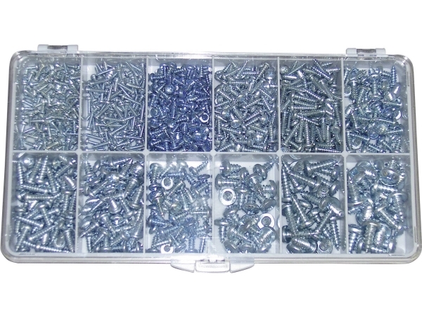 Toolcraft DIN 7981 - STZN | Verktyg &amp; Verkstad - Skruvar &amp; Muttrar - Skruvsortiment | GameStuff