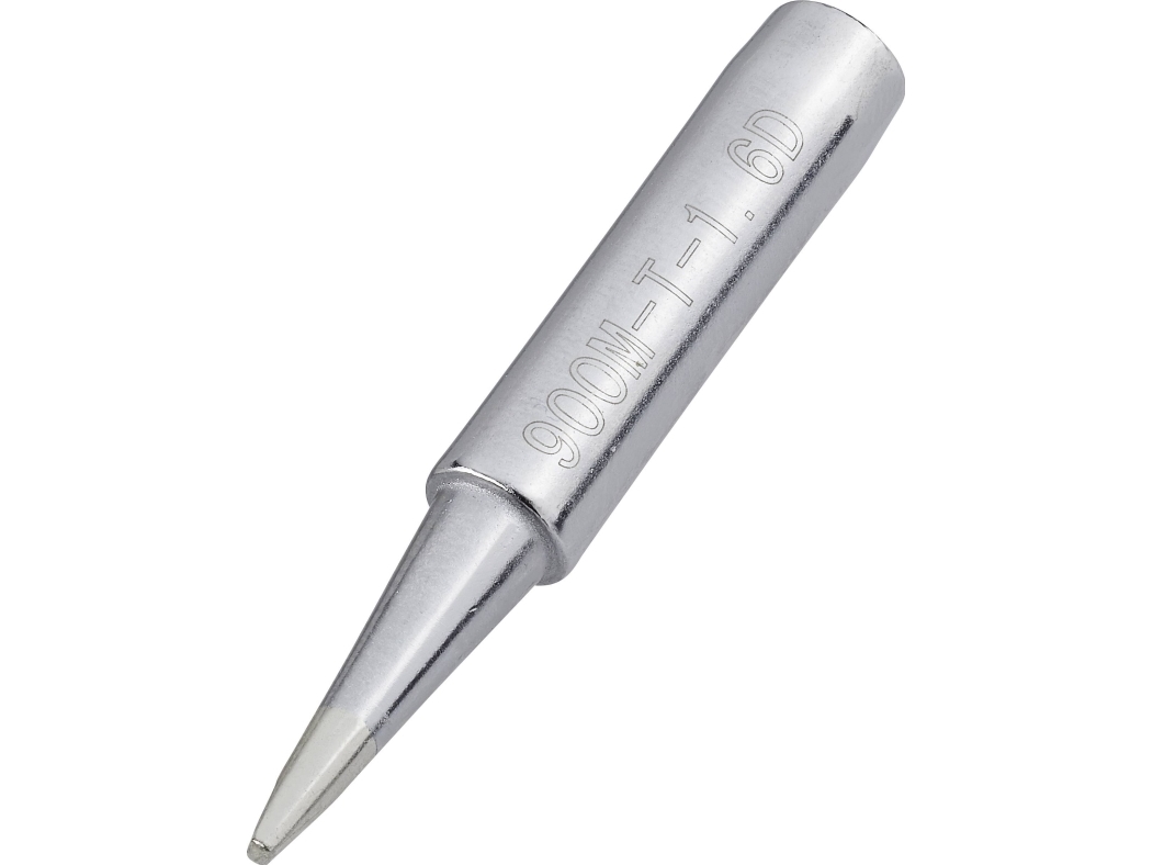 TOOLCRAFT Lödspets Mejselform Spetsstorlek 1,6 mm Spetslängd 17 mm Innehåll 1 st | VVS Artiklar - Verktyg för VVS - Lödningsverktyg | GameStuff