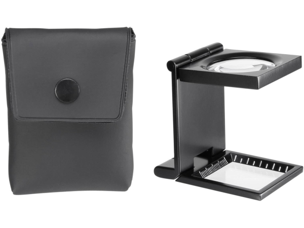 TOOLCRAFT 1505090 Trådtæller Forstørrelsesfaktor: 6 x Linsestørrelse: (Ø) 28 mm | Kontorsmaterial - Kontorstillbehör - Övriga | GameStuff