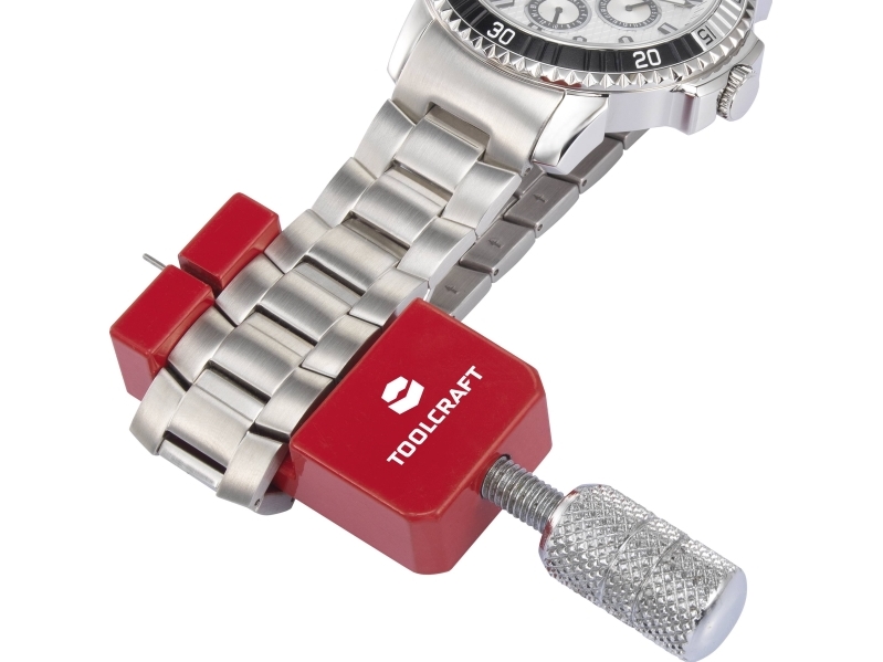 TOOLCRAFT Profi Stiftudtrykker | Sport & Träning - Tillbehör - Urmakarverktyg & tillbehör | GameStuff