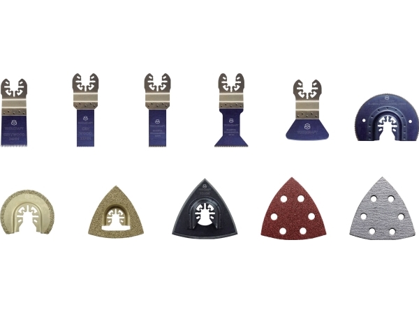 TOOLCRAFT 1574786 Krom-vanadiumstål, bimetall, hårdmetall Tillbehörssats, multifunktionsverktyg 21 delar 1 sats | Elverktyg - Tillbehör - Tillbehör till Multiverktyg | GameStuff