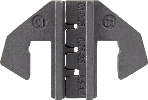 TOOLCRAFT PLE-0C1 TO-6541710 Krympningsinsats Platt kontakt 0,1 till 1 mm² Passar till märket TOOLCRAFT PZ-500 | Verktyg & Verkstad - Tänger - Alla Tänger | GameStuff