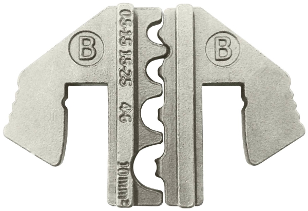 TOOLCRAFT PLE-0B 1423376 Crimptång Isolerade kabelskor 1,5 till 10 mm² Lämplig för märket TOOLCRAFT PZ-500
