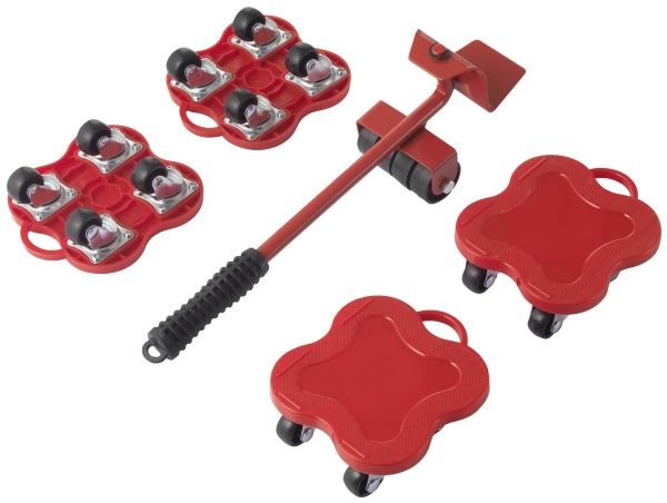 TOOLCRAFT TO-7753734 Møbeltransportulle Bæreevne (max.): 400 kg | Verktyg & Verkstad - För verkstaden - Transportvagnar | GameStuff