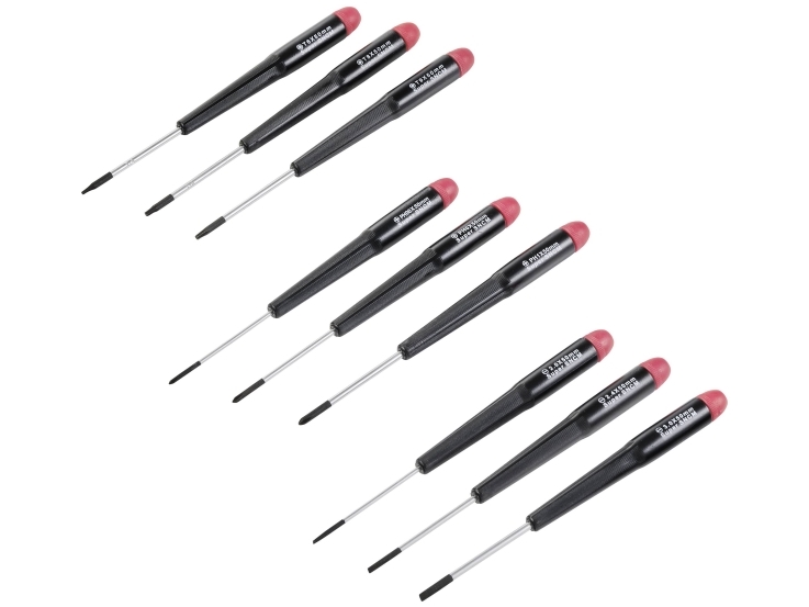 TOOLCRAFT Skruvmejslerset 9 delar Phillips, T-profil | Verktyg & Verkstad - Skruvmejsel - Skruvmejselset | GameStuff