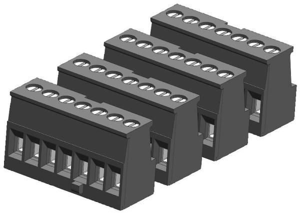 Siemens Klemme Codiert, 7 Klemmen,Verzinnt(4/Pk)