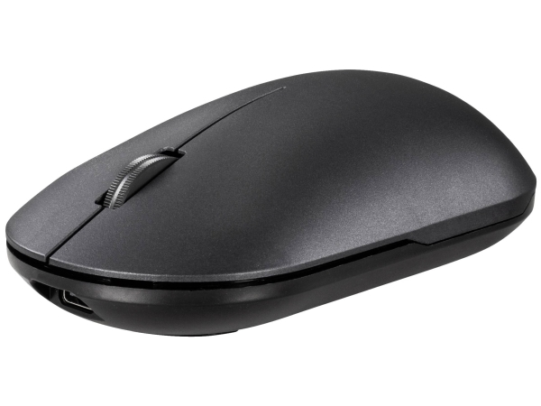 Renkforce Rf-Wm-200 Wlan-Maus Kabellos, Bluetooth Optisch Schwarz 3 Tasten 800 Dpi, 1200 Dpi, 1600 Dpi, 2400 Dpi, 4000 Dpi