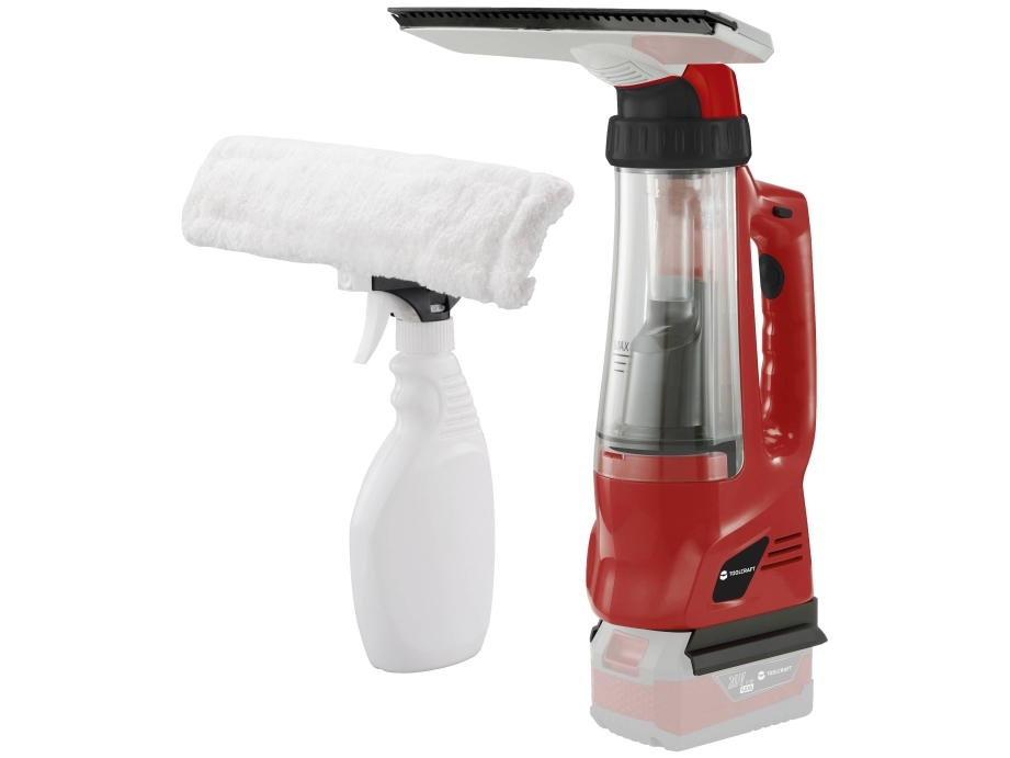 TOOLCRAFT CWC-L0120 / TAWB-200 Fönsterbricka Svart, Röd | Huset - Tvätt & Rengöring - Fönstertvätt | GameStuff