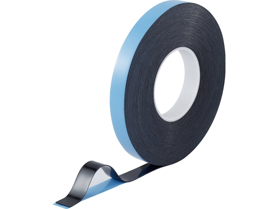 TOOLCRAFT 93038c186 93038c186 Dobbeltsidetape Blå , Sort (L x B) 30 m x 20 mm 1 stk | Papper & Emballage - Förpackningstejp - Förpackningstejp | GameStuff