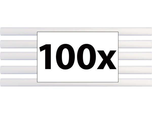 TOOLCRAFT TO-8997033 Varmlimpinde 11 mm 200 mm Transparent 2 kg 100 stk | Kontorsmaterial - Lim - Övriga | GameStuff