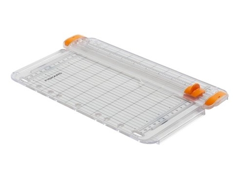 Fiskars 1077798, 10 ark, Manuel klemme, A4, A5, 75 g/m², Hvid, Gummi