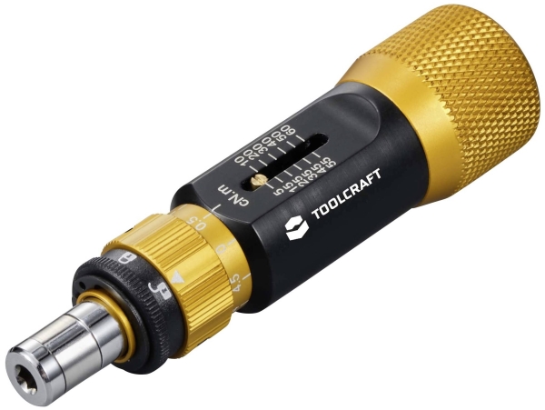 TOOLCRAFT TO-9627246 Momentskruvmejsel Elektronik och finmekanik Storlek 4 mm | Verktyg & Verkstad - Skruvmejsel - Övriga | GameStuff