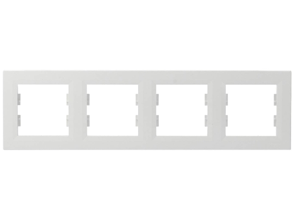 Schneider Electric Rahmen Asfora Weiß (Ral 9003) Eph5800421d 1 Stück