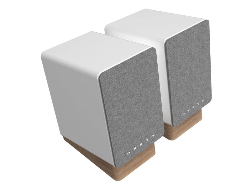 Onkyo Gx-10Db, 2-Vejs, 2.0 Kanaler, Kabel & Trådløs, 30 W, 70 - 20000 Hz, Grå, Hvid