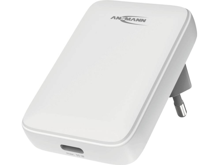 Ansmann Batterioplader Powerline Usb-C Vægoplader 130Pd/3A/30W