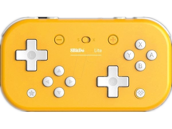 8BitDo Lite BT handkontroll gul | Spel - Konsoler tillbehör - Övriga | GameStuff