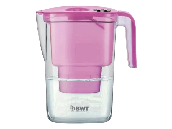 BWT Vida 2,6L, Vattenfilter kanna, 2,6 l, Rosa, Transparent | Köksutrustning - Vattenfiltrering - Vattenfiltreringskanna | GameStuff