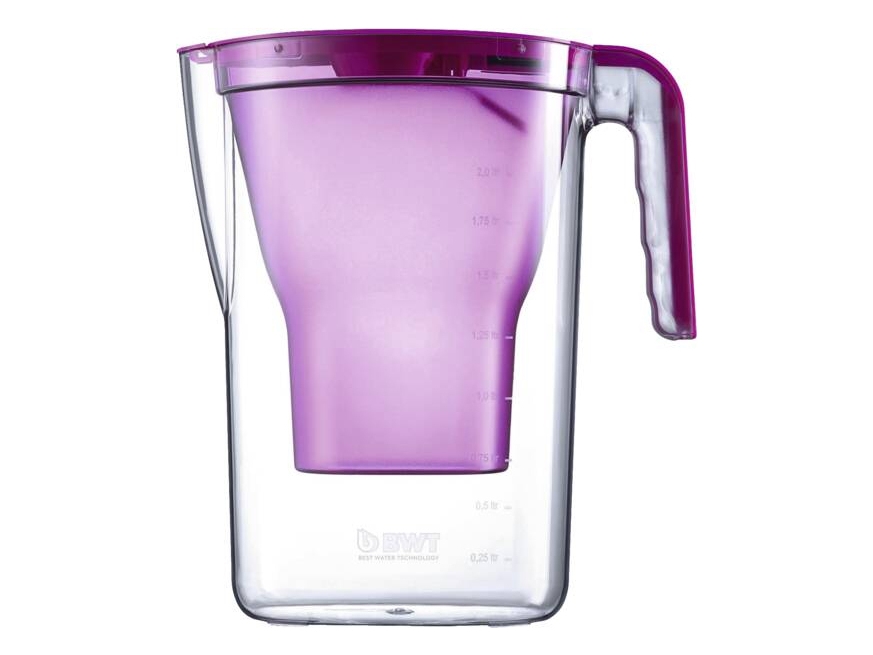 BWT Vida, Vattenfilter kanna, 2,6 l, Rosa, Transparent | Köksutrustning - Vattenfiltrering - Vattenfiltreringskanna | GameStuff