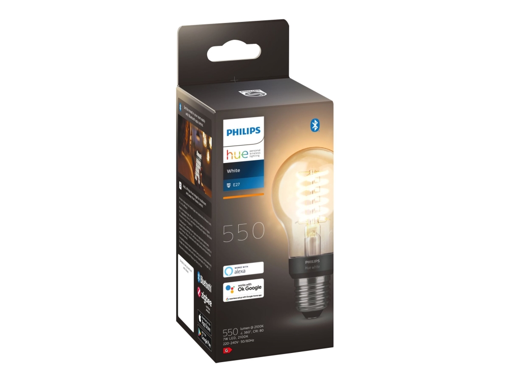 Philips Hue White E27 Filament A60 550Lm Licht - Image 10
