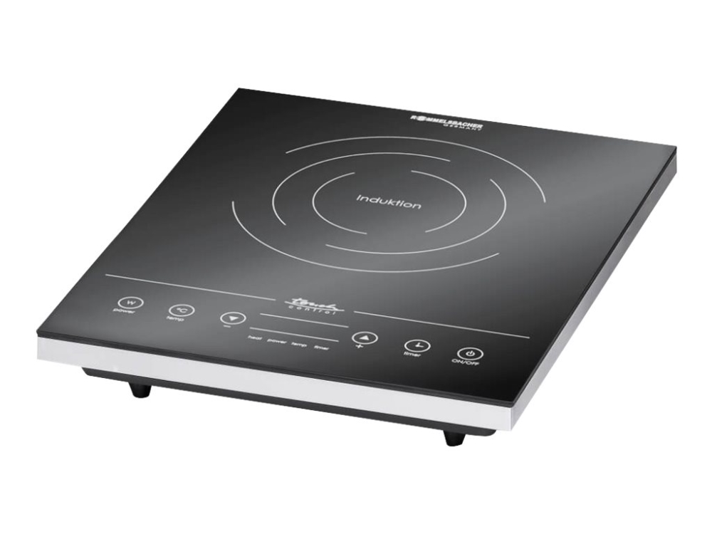 Rommelsbacher CT 2010/IN - Induktionsvärmeplatta - 2 kW - svart | Vitvaror - Spishäll - Fristående hällar | GameStuff