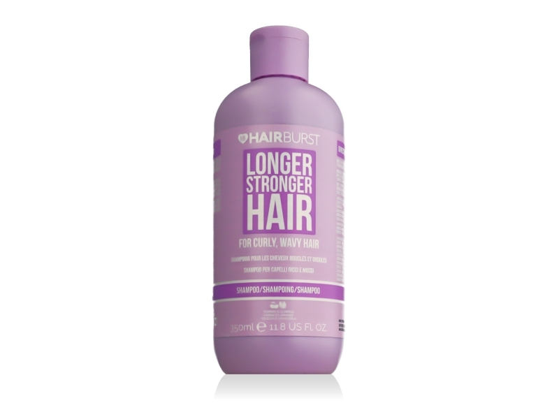Hairburst Längeres Kräftigeres Haar Lockiges, Gewelltes Haar Shampoo Feuchtigkeitsshampoo Für Gewelltes Und Lockiges Haar 350 Ml