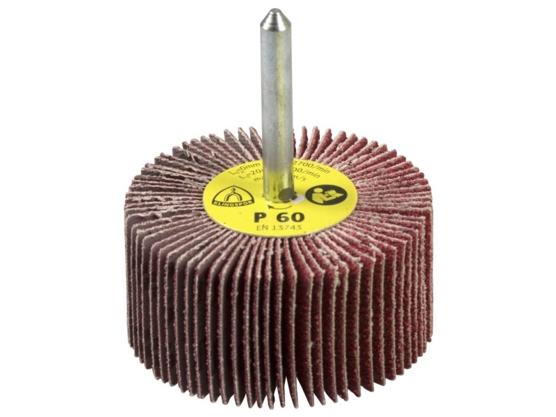 Klingspor Klapskive 30X10mm K60 6Mm Aksel Til Rustfrit Stål (253615)