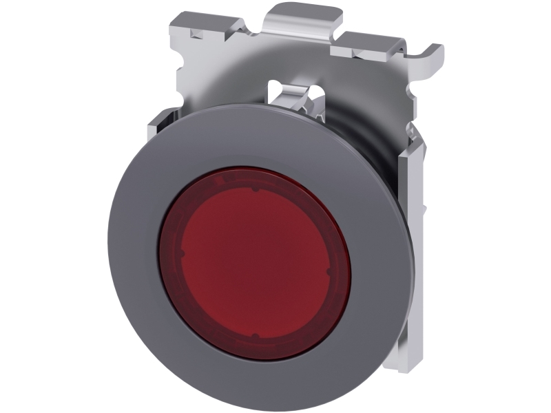 Siemens Leuchtdrucktaster, Rot, 65 G, 100 Mm, 50 Mm, 50 Mm