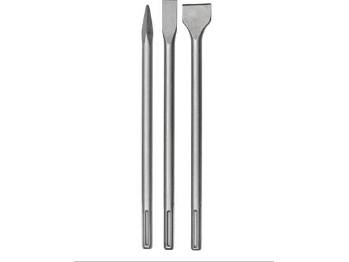 Einhell 49190103, Drejehammer med mejselredskab, Metal, 400 mm, 3 stk