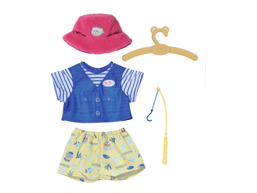 BABY born Bear Fisherman Outfit | Leksaker - Figurer & Dockor - Dockkläder och tillbehör | GameStuff