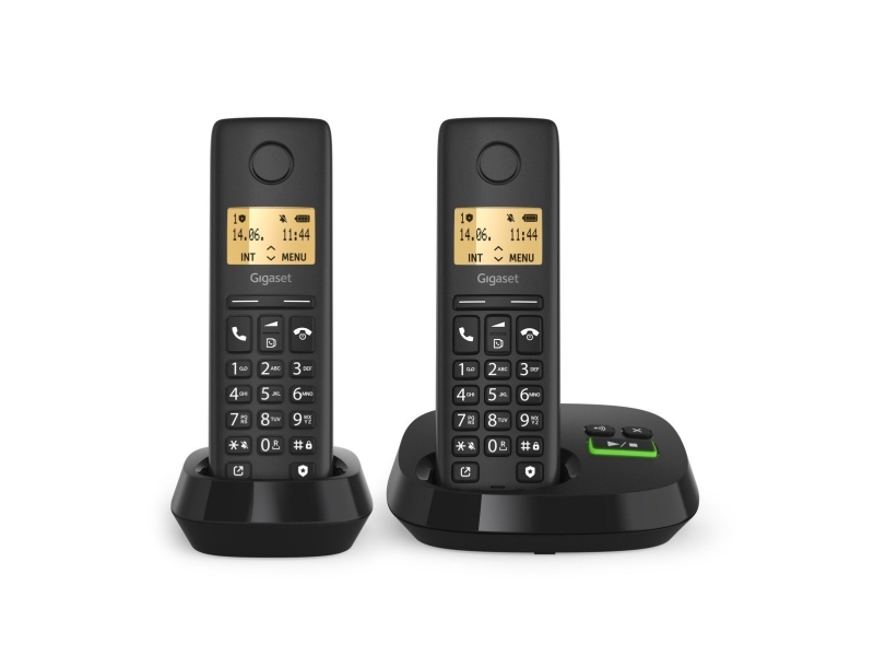 Gigaset PURE 100A Duo sladdlös telefon | Tele & GPS - Fast & IP telefoner - Trådlösa telefoner | GameStuff