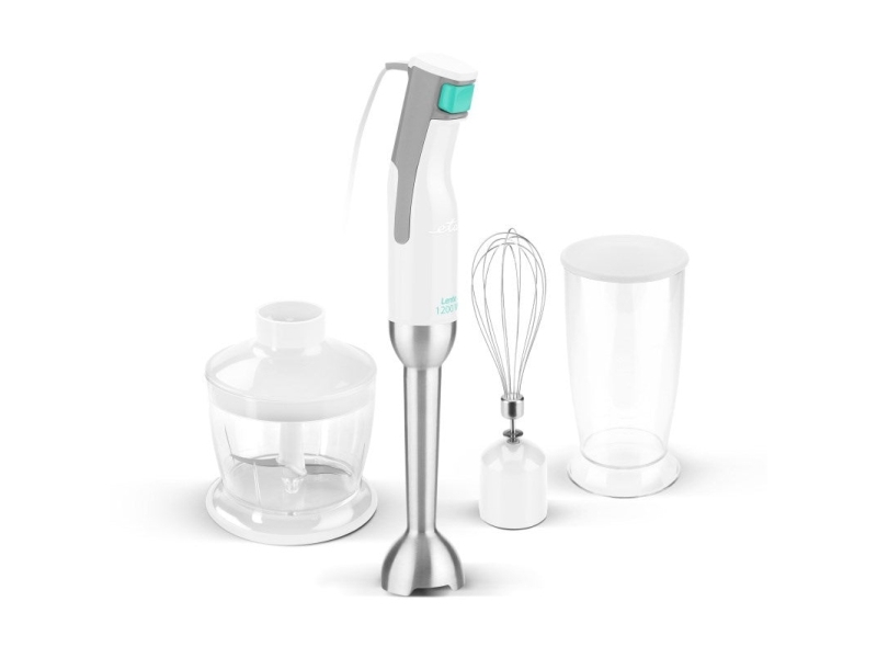 Eta Lento, Nedsænkning Blender, 0,7 L, Impulsfunktion, 1,25 M, 1200 W, Hvid