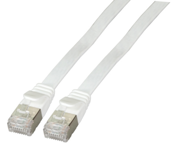 EFB Elektronik K5545WS.0,15, 0,15 m, Cat6a, U/FTP (STP), RJ-45, RJ-45, Hvid