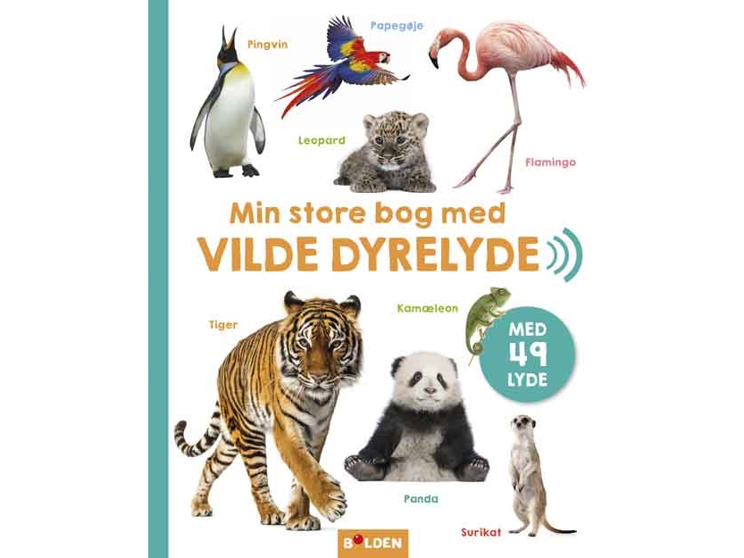 Mein Großes Buch Der Wildtiergeräusche | Sprache: Dänish