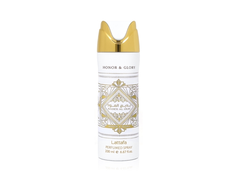 Lattafa Badee Al Oud Honor & Glory Deodorant VAPO 200 ml (unisex) | Dofter - Doftkategorier - Arabiska dofter | GameStuff