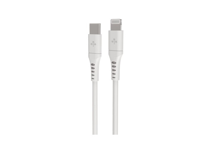Hune Kabel Type C-Lightning 1 M 3A Mfi Snow White
