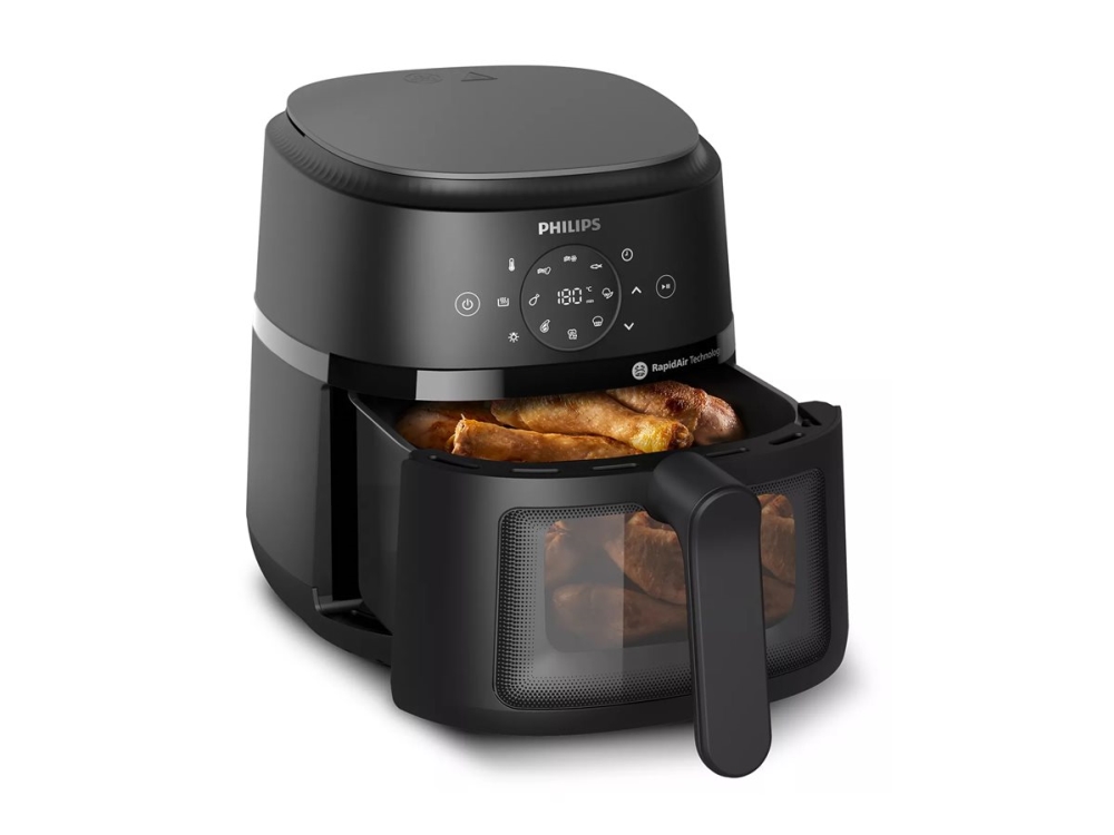 Philips Schwarz 2000 Serie Airfryer Na220/00, Fritteuse, - Bild 4