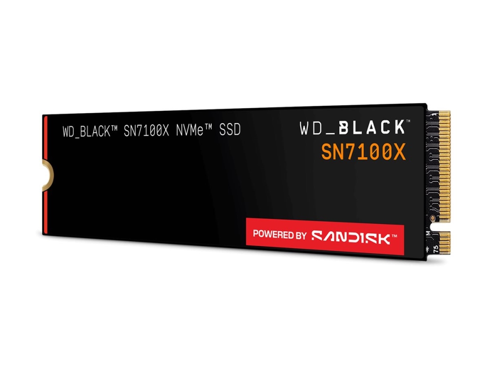 Wd_Black Sn7100x - Ssd - 2 Tb - Intern - M.2 2280 - Pci Express 5.0 X4 (Nvme)