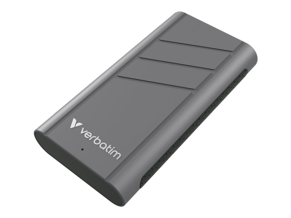 Verbatim TurboMetal - SSD - 2 TB - ekstern (bærbar) - USB4 (USB-C stikforbindelse)