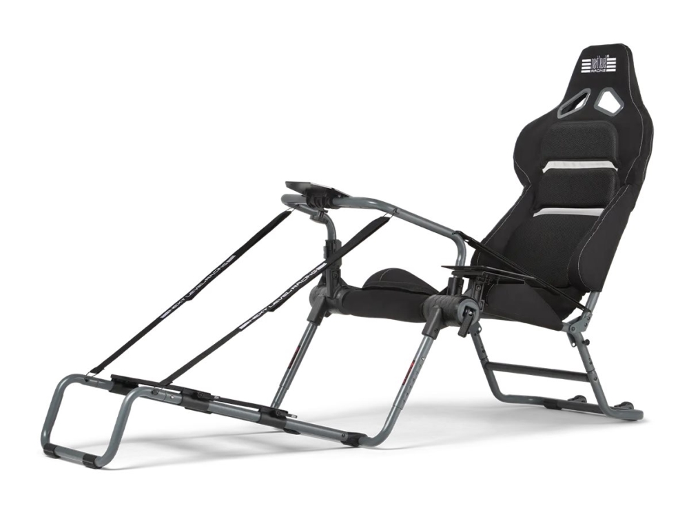 Next Level Racing GT Lite Pro - Simuleringscockpit för racing - ergonomisk - karbongrå | Spel - Joystick och spelkontroller - Ratt & pedaler | GameStuff