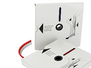 GLW tylle, 1,5 mm² x 8 mm - Isoleret, I kassette, Sort - (1000 stk.) | EL Artiklar - Elcentral - Klämmor & Rackklämmor | GameStuff