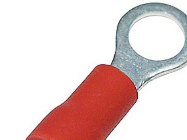 Nelco ringkabelsko M6 - Rød - (100 stk.) | EL Artiklar - Kablar och ledningar - Kabelsko och ärmar | GameStuff