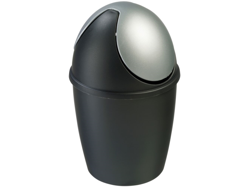 Affaldsspand, V-Part, Sort, Plast, 1.5 L