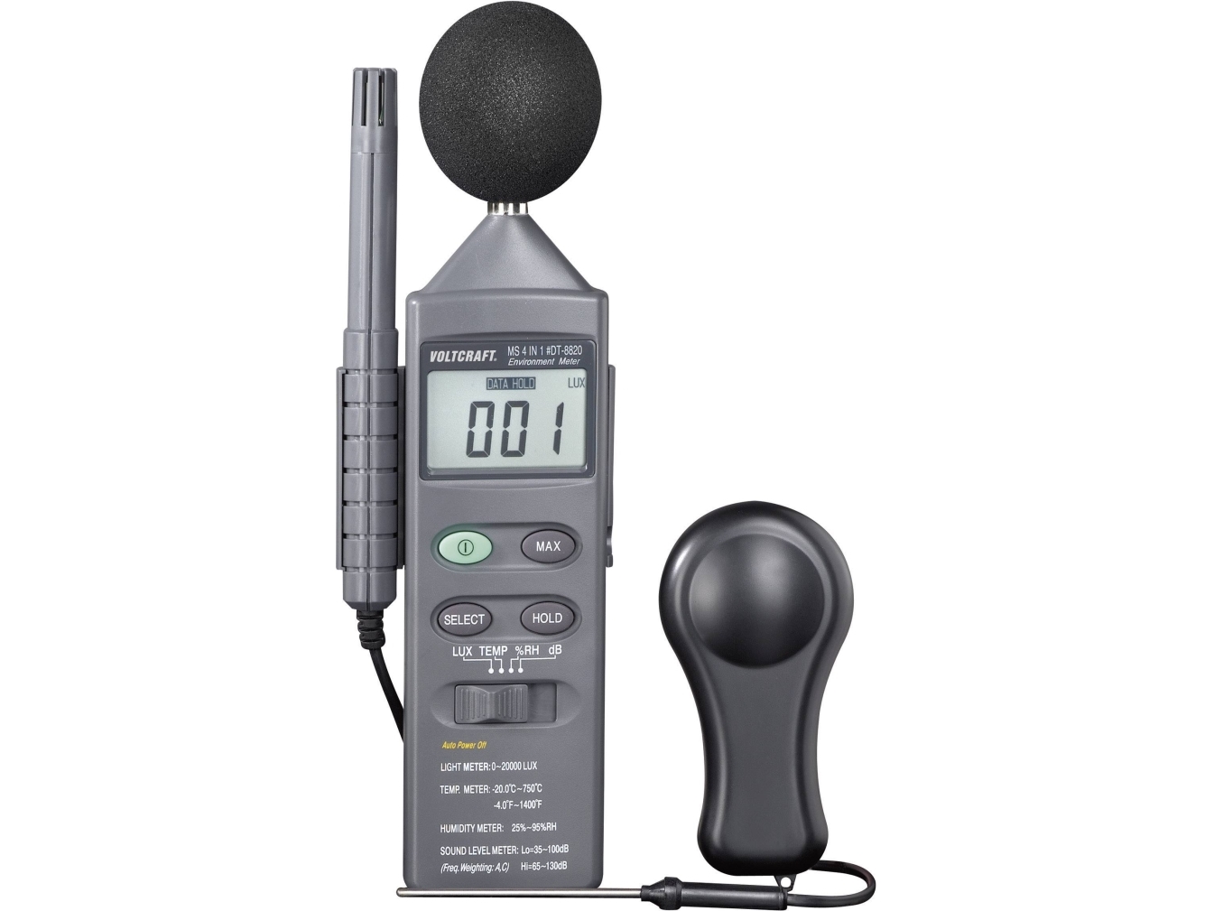 VOLTCRAFT DT 8820 | Ventilation & Klimat - Annan ventilation och klimat - Temperaturmätningsutrustning | GameStuff