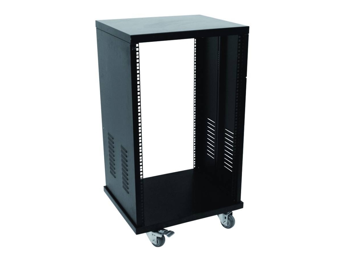 Omnitronic SR-19 19 tommers rack 16 U Stål inkl. hjul | TV, Ljud & Bild - Musikstudio - Lagring & Tillbehör | GameStuff