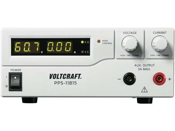 Voltcraft Pps-11815 Laboratoriestrømforsyning, Indstillelig 1 - 60 V/Dc 0 - 5 A 300 W Usb, Remote Programmerbar Antal Udgange 2 X