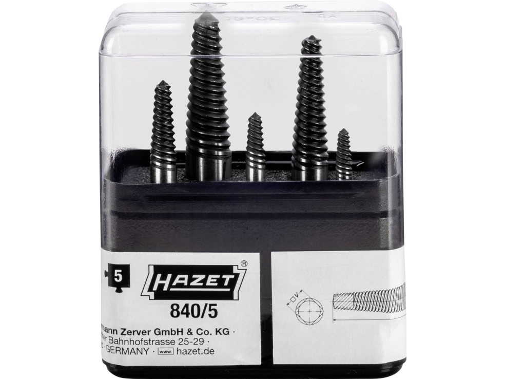 Hazet 840/5 Ruuvimeisselisarja M3 - M18