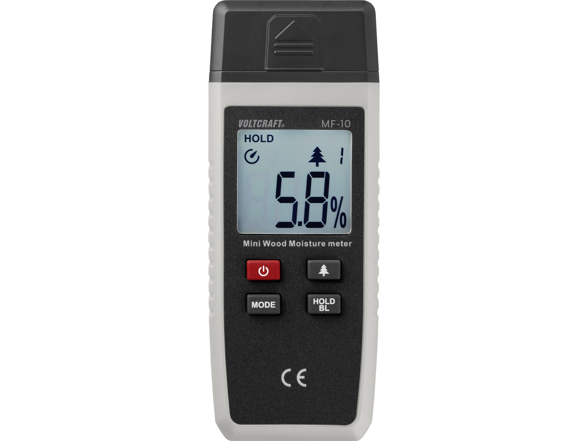 VOLTCRAFT MF-10 Materiaalin kosteusmittari  Mittausalue puun kosteus (alue) 2 - 40 %