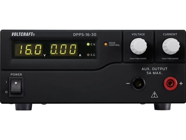 VOLTCRAFT DPPS-16-30 Laboratorioteholähde, säädettävä 1 - 16 V/DC 0 - 30 A 480 W USB-ohjelmoitava Lähtöjen lukumäärä 1 x (DPPS-16-30)