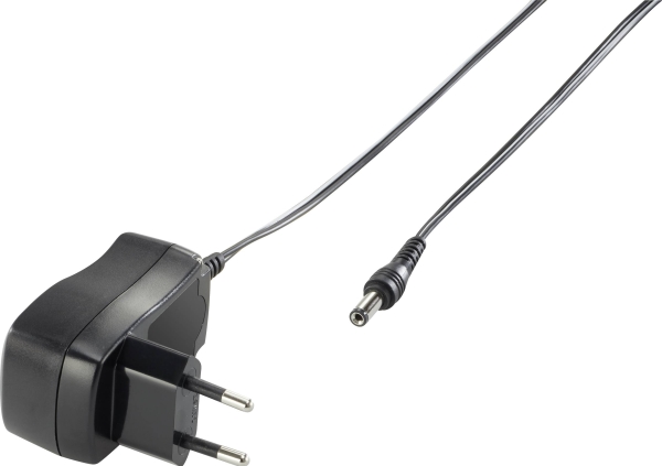 VOLTCRAFT VC-11293520 Pistokkeellinen virtalähde, kiinteä jännite 12 V/DC 600 mA 7,2 W (VC-11293520)
