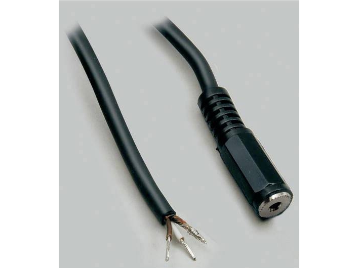 Bkl Electronic Klinkenanschlusskabel Klinkenanschluss 3,5 Mm - Offenes Ende Stereo Poltal:3 1 Stück